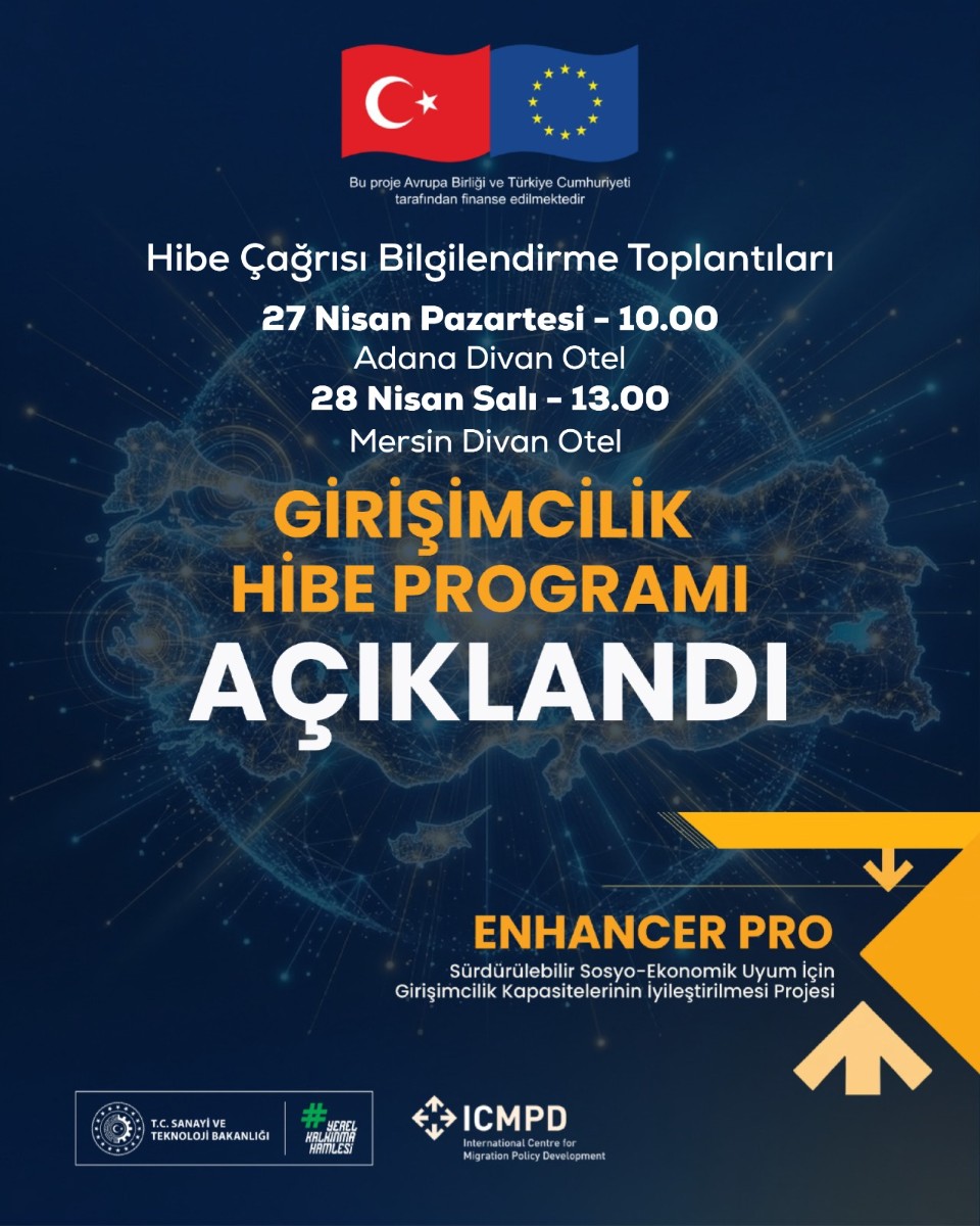 ENHANCER PRO Girişimcilik Hibe Programı Bilgilendirme Günü Etkinliğine Davetlisiniz